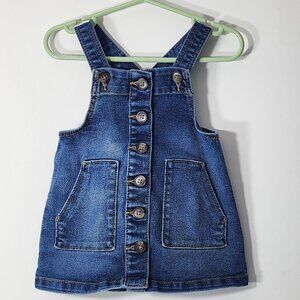 Wonder Nation Baby Girls' Jumper Dress, Sizes 12 Months